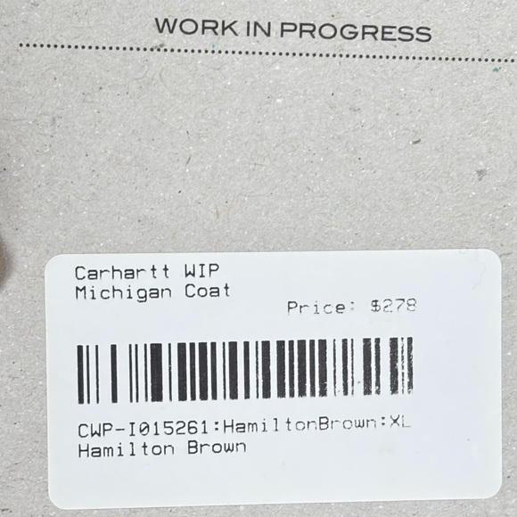 Carhartt WIP Brown Military Michigan Jacket - Picture 9 of 13